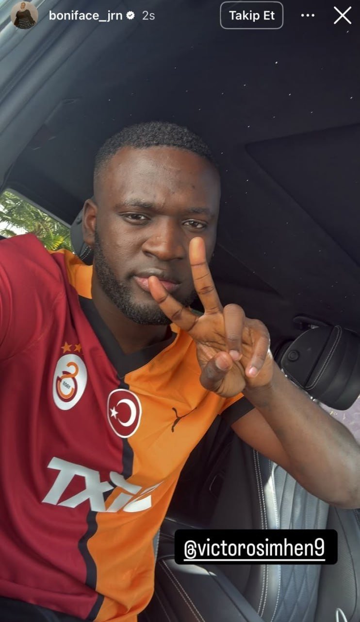 Boniface'den Galatasaray formalı paylaşım- Futbol