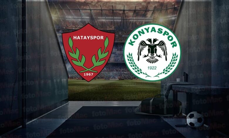 CANLI İZLE | Atakaş Hatayspor-Tümosan Konyaspor maçı ne zaman, saat kaçta ve hangi kanalda? 13 CANLI İZLE | Atakaş Hatayspor-Tümosan Konyaspor maçı ne zaman, saat kaçta ve hangi kanalda?- Ligler