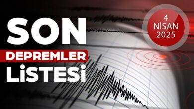 Deprem mi oldu son dakika! Nerede, kaç şiddetinde? 4 Nisan AFAD, Kandilli son depremler- Diğer Haberler