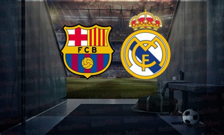EL CLASICO CANLI İZLE | Barcelona-Real Madrid maçı ne zaman, saat kaçta ve hangi kanalda? 17 EL CLASICO CANLI İZLE | Barcelona-Real Madrid maçı ne zaman, saat kaçta ve hangi kanalda?- Futbol