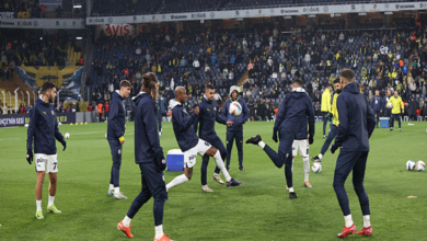 Fenerbahçe-Trabzonspor maçı öncesi oyuncular tokalaşmadı!- Futbol