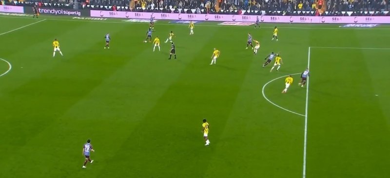 Fenerbahçe-Trabzonspor maçında gol ofsayta takıldı- Trabzonspor