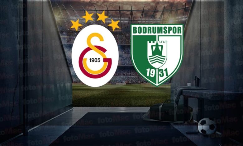 GALATASARAY-BODRUM FK CANLI İZLE | Galatasaray-Sipay Bodrum FK maçı saat kaçta ve hangi kanalda canlı yayınlanacak? 21 GALATASARAY-BODRUM FK CANLI İZLE | Galatasaray-Sipay Bodrum FK maçı saat kaçta ve hangi kanalda canlı yayınlanacak?- Futbol