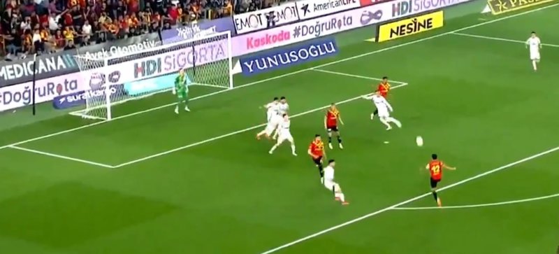Göztepe'den Beşiktaş ağlarına müthiş gol!- Beşiktaş