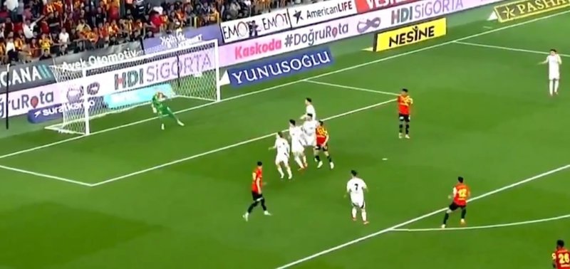 Göztepe'den Beşiktaş ağlarına müthiş gol!- Beşiktaş