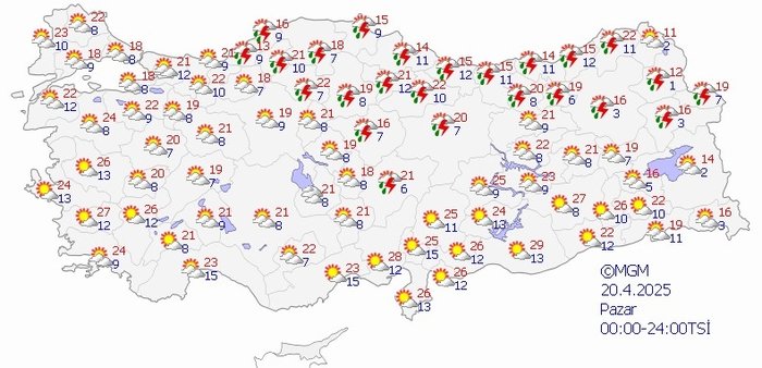 Hafta sonu hava nasıl olacak? | 19-20 Nisan İstanbul hava durumu - Yağmur yağacak mı?- Diğer Haberler
