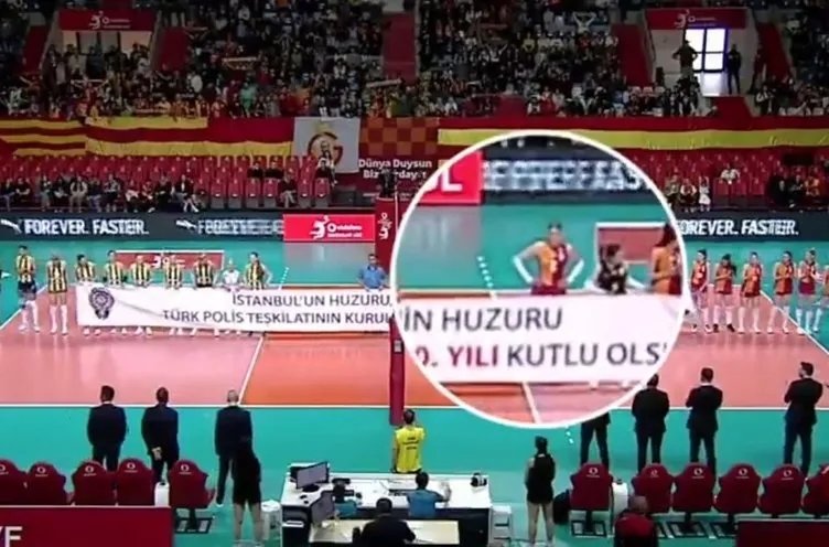 İlkin Aydın’dan tepki çeken hareket: Türk Polis Teşkilatı için açılan pankartı tutmadı!- Diğer Sporlar