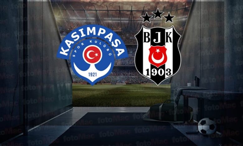 Kasımpaşa-Beşiktaş maçı ne zaman, saat kaçta ve hangi kanalda?- Beşiktaş