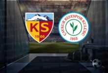 Kayserispor-Rizespor maçı izle | Bellona Kayserispor-Çaykur Rizespor maçı ne zaman, saat kaçta ve hangi kanalda?- Futbol