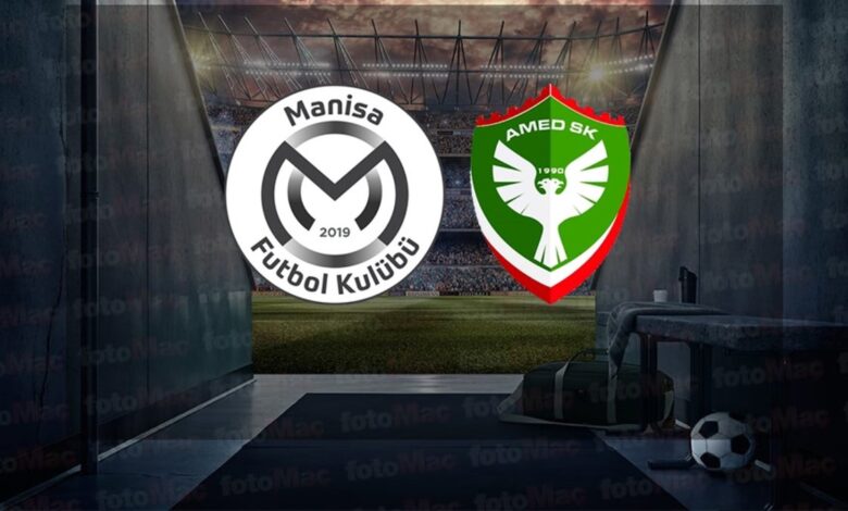 Manisa FK-Amed SK maçı ne zaman, saat kaçta ve hangi kanalda? (CANLI YAYIN) 13 Manisa FK-Amed SK maçı ne zaman, saat kaçta ve hangi kanalda? (CANLI YAYIN)- Ligler