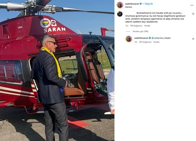 Sadettin Saran’dan başkanlık sinyali: Olacağım!- Fenerbahçe