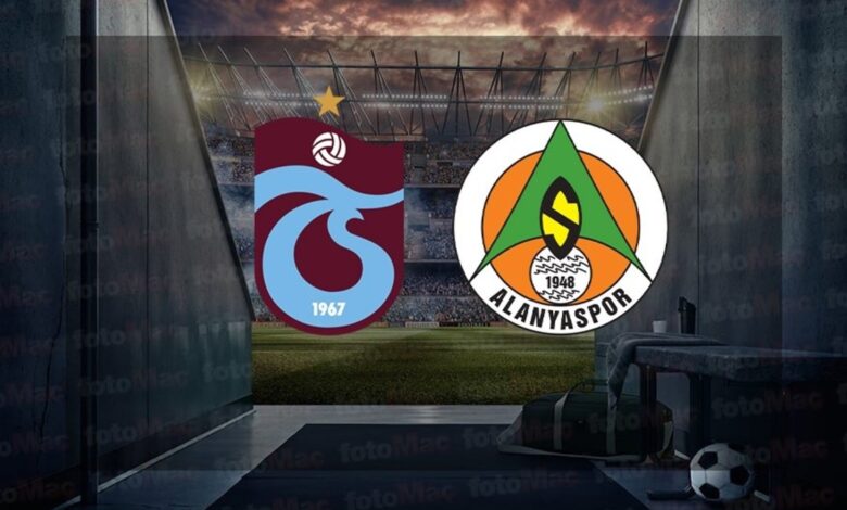 Trabzonspor-Corendon Alanyaspor maçı CANLI İZLE | Trendyol Süper Lig CANLI MAÇ- Trabzonspor