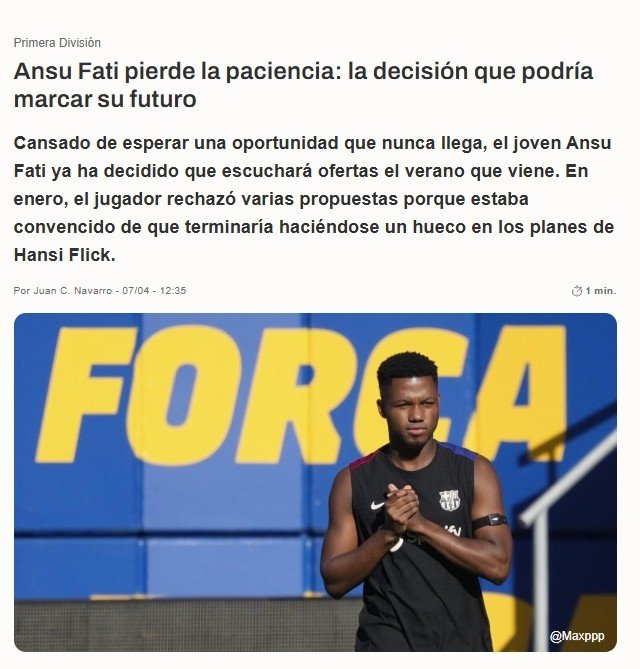 TRANSFER HABERİ - Beşiktaş'ı sevindiren haber! Ansu Fati...- Beşiktaş