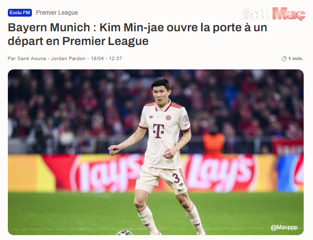 TRANSFER HABERLERİ | Fenerbahçe'ye Kim Min-jae'den kötü haber! Yeni bir ligde oynamak istiyor- Fenerbahçe