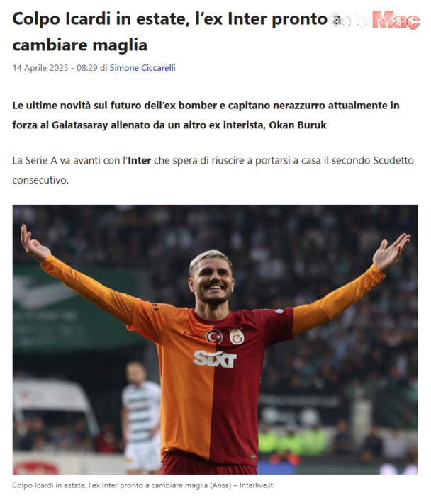 TRANSFER HABERLERİ: Galatasaray'da bir dönem kapanıyor mu? Mauro Icardi ve ayrılık...- Futbol