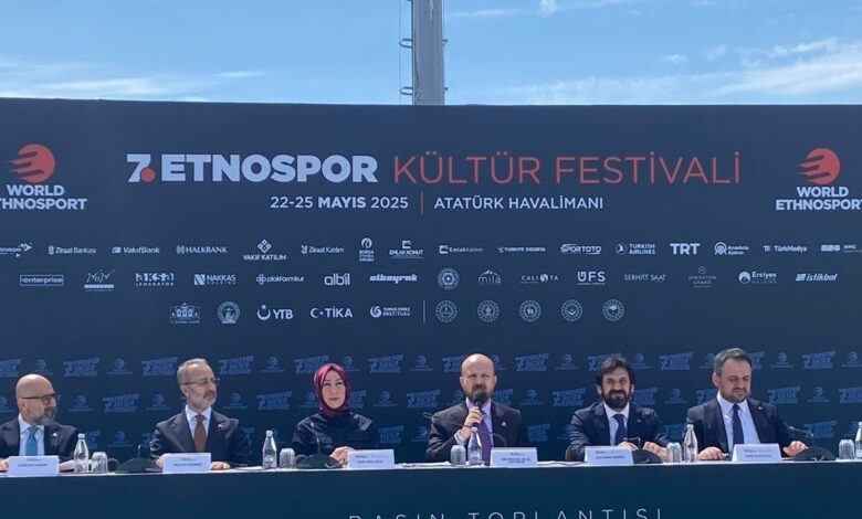 7. Etnospor Kültür Festivali öncesi basın buluşması yapıldı! Bilal Erdoğan etkinliklerin ücretsiz olduğunu duyurdu 11 7. Etnospor Kültür Festivali öncesi basın buluşması yapıldı! Bilal Erdoğan etkinliklerin ücretsiz olduğunu duyurdu- Futbol