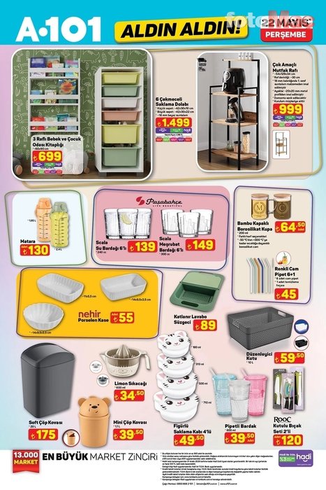 A101 ALDIN ALDIN 22 Mayıs | A101 aktüel ürünler kataloğu- Diğer Haberler