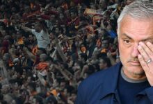 'Acımasızca trollendi!' İngilizlerin Rams Park şaşkınlığı: Jose Mourinho için açılan pankart Avrupa'da olay oldu...- Beşiktaş