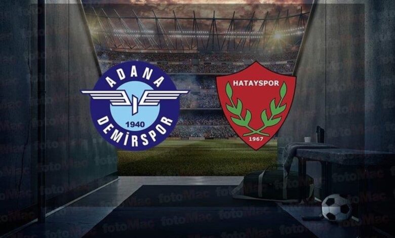 Adana Demirspor-Atakaş Hatayspor maçı CANLI (Trendyol Süper Lig) 11 Adana Demirspor-Atakaş Hatayspor maçı CANLI (Trendyol Süper Lig)- Diğer Sporlar