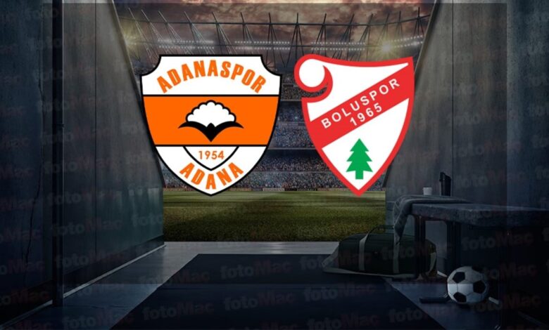Adanaspor-Geosis Boluspor maçı ne zaman? Saat kaçta, hangi kanalda canlı yayınlanacak? | Trendyol 1. Lig- Futbol