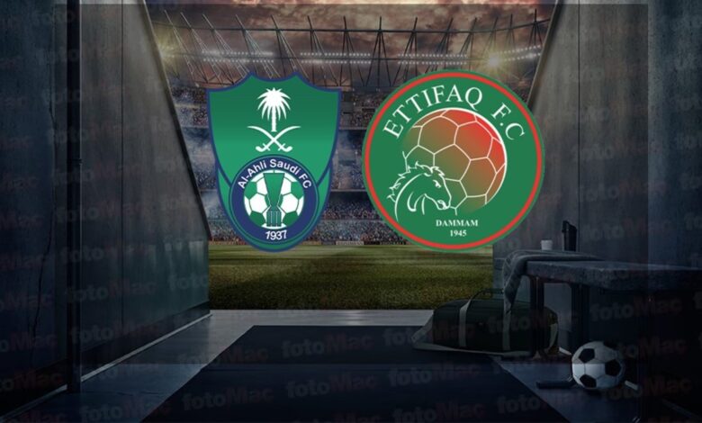 Al Ahli-Al Ettifaq maçı canlı yayın bilgileri: Ne zaman, saat kaçta, hangi kanalda? | Suudi Arabistan Pro Lig 11 Al Ahli-Al Ettifaq maçı canlı yayın bilgileri: Ne zaman, saat kaçta, hangi kanalda? | Suudi Arabistan Pro Lig- Futbol