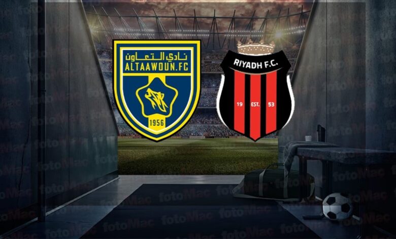 Al Taawon-Al Riyadh maçı canlı yayın bilgileri: Ne zaman, saat kaçta, hangi kanalda? | Suudi Arabistan Pro Lig 11 Al Taawon-Al Riyadh maçı canlı yayın bilgileri: Ne zaman, saat kaçta, hangi kanalda? | Suudi Arabistan Pro Lig- Futbol