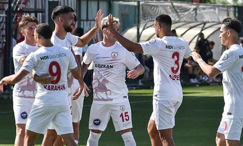 Altınordu avantajı ele geçirdi 11 Altınordu avantajı ele geçirdi- Futbol