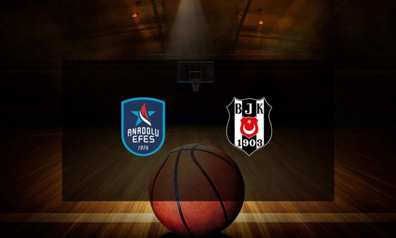 Anadolu Efes - Beşiktaş basketbol maçı ne zaman? Saat kaçta, hangi kanalda canlı yayınlanacak? 13 Anadolu Efes - Beşiktaş basketbol maçı ne zaman? Saat kaçta, hangi kanalda canlı yayınlanacak?- Basketbol