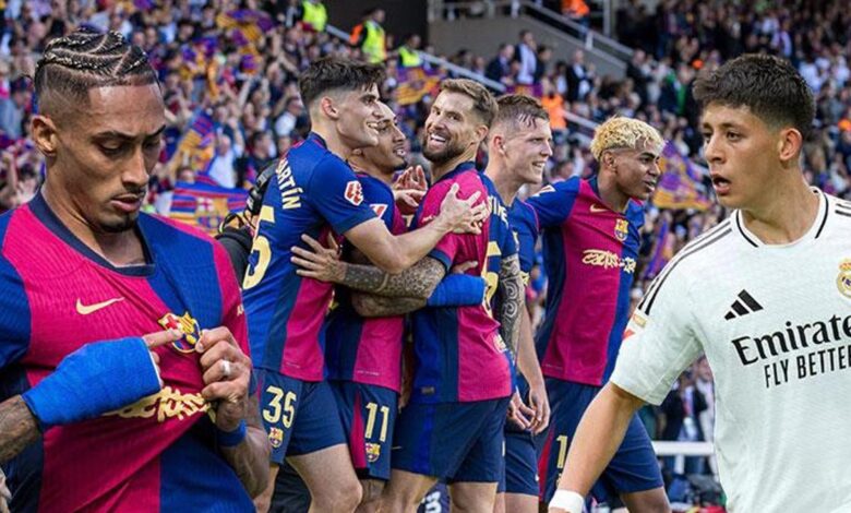 Arda Güler'in çabası yetmedi! 7 gollü nefis maçta kazanan Barcelona oldu | Barcelona - Real Madrid maç sonucu: 4-3 19 Arda Güler'in çabası yetmedi! 7 gollü nefis maçta kazanan Barcelona oldu | Barcelona - Real Madrid maç sonucu: 4-3- Futbol