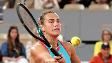Aryna Sabalenka Fransa Açık'ta ikinci tura yükseldi- Basketbol