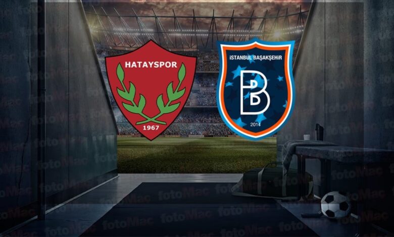 Atakaş Hatayspor-RAMS Başakşehir maçı ne zaman, saat kaçta ve hangi kanalda? 15 Atakaş Hatayspor-RAMS Başakşehir maçı ne zaman, saat kaçta ve hangi kanalda?- Ligler
