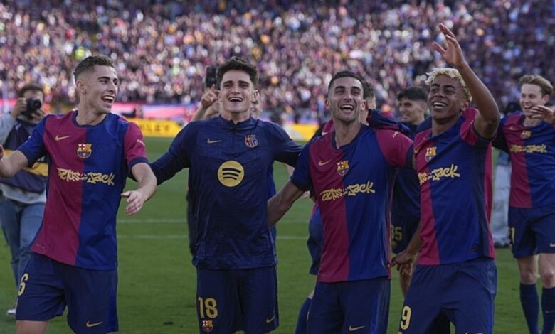 Barcelona, LaLiga'da şampiyonluğa bir adım uzaklıkta 11 Barcelona, LaLiga'da şampiyonluğa bir adım uzaklıkta- Futbol