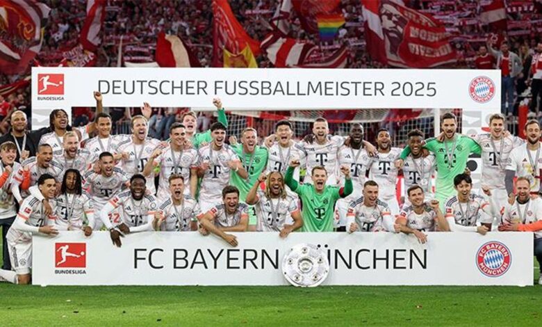 Bayern Münih şampiyonluğunu ilan etti! Harry Kane ilk kupasını kazandı Thomas Müller veda etti 13 Bayern Münih şampiyonluğunu ilan etti! Harry Kane ilk kupasını kazandı Thomas Müller veda etti- Futbol