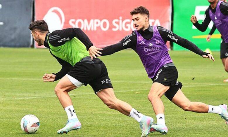 Beşiktaş kondisyon ve taktik çalıştı 11 Beşiktaş kondisyon ve taktik çalıştı- Futbol
