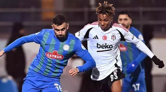BEŞİKTAŞ ÜÇÜNCÜ OLMAK İSTEMEDİ! Beşiktaş - Çaykur Rizespor maç sonucu: 1-2 39 BEŞİKTAŞ ÜÇÜNCÜ OLMAK İSTEMEDİ! Beşiktaş - Çaykur Rizespor maç sonucu: 1-2- Futbol