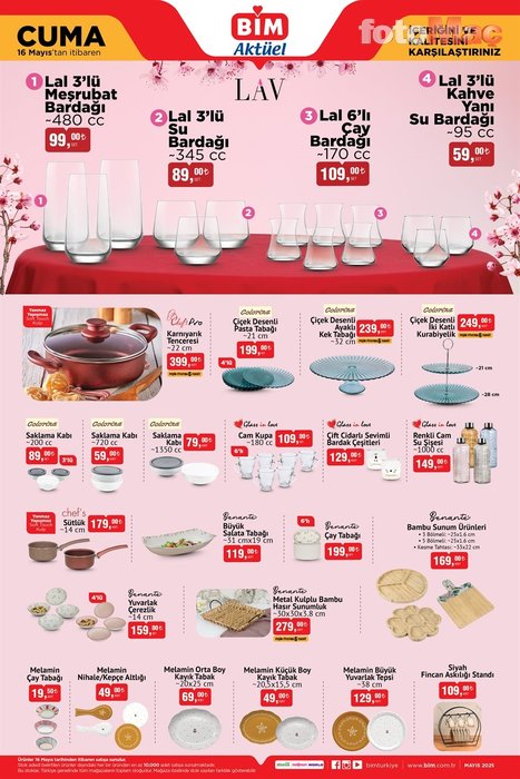 Bim aktüel katalog 16 Mayıs Cuma | Bu Cuma Bim'de indirimli aktüel ürünler- Diğer Haberler