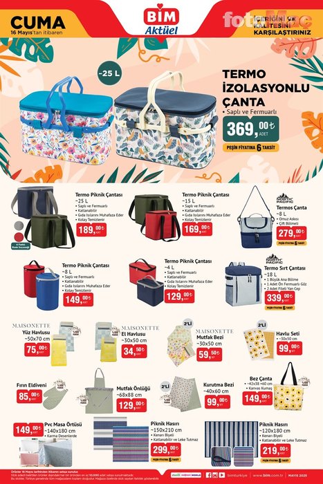 Bim aktüel katalog 16 Mayıs Cuma | Bu Cuma Bim'de indirimli aktüel ürünler- Diğer Haberler
