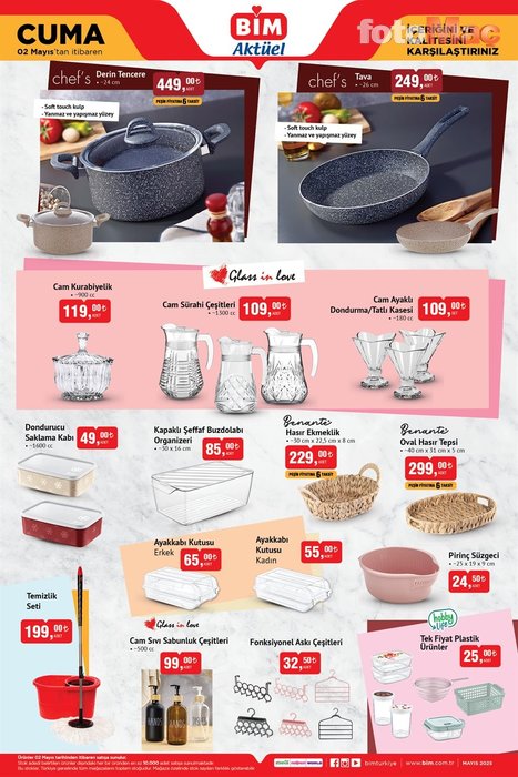 Bim aktüel katalog 2 Mayıs | Bu Cuma Bim'de hangi ürünler indirimli?- Diğer Haberler