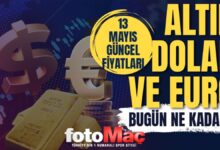 CANLI ALTIN FİYATLARI 13 Mayıs: Gram, çeyrek altın ne kadar? Güncel altın ve Dolar kuru- Fenerbahçe