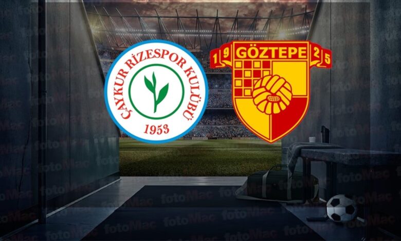 Çaykur Rizespor-Göztepe maçı ne zaman, saat kaçta ve hangi kanalda? 11 Çaykur Rizespor-Göztepe maçı ne zaman, saat kaçta ve hangi kanalda?- Futbol