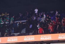 EuroLeague'de üçüncülük maçı öncesi Olympiakos-Panathinaikos tribünleri karıştı- Futbol