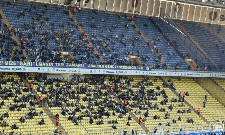 Fenerbahçe maçında büyük tepki! "Ali Koç istifa!"- Futbol