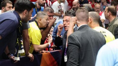 Fenerbahçe-Monaco maçında kavga çıktı! Ali Koç araya girdi- Futbol