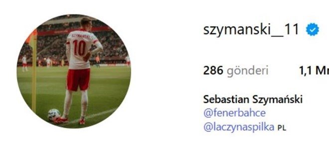 Fenerbahçeli isimden sosyal medyada flaş hamle! Formasını değiştirdi- Fenerbahçe