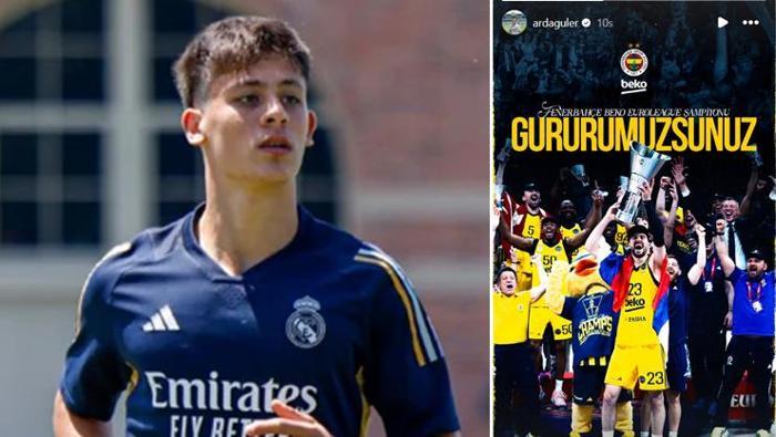 Fenerbahçe'nin şampiyonluğunu Arda Güler ve İsmail Kartal es geçmedi! Hande Baladın'dan flaş paylaşım 25 Fenerbahçe'nin şampiyonluğunu Arda Güler ve İsmail Kartal es geçmedi! Hande Baladın'dan flaş paylaşım- Ligler