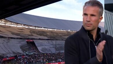 Feyenoord taraftarlarından tüyleri diken diken eden koreografi!- Diğer Ligler