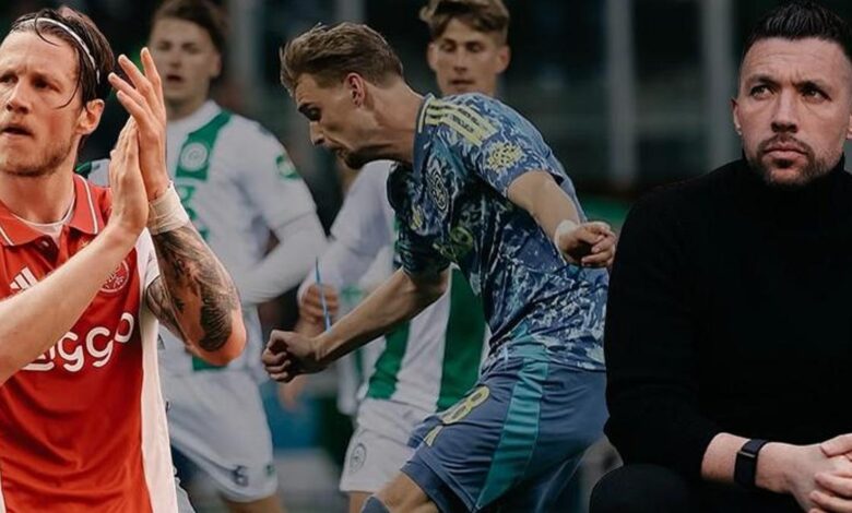 Francesco Farioli ve Wout Weghorst, hayatının şokunu yaşadı! 9 puan önde olan Ajax, PSV'ye şampiyonluğu veriyor... 16 Francesco Farioli ve Wout Weghorst, hayatının şokunu yaşadı! 9 puan önde olan Ajax, PSV'ye şampiyonluğu veriyor...- Futbol