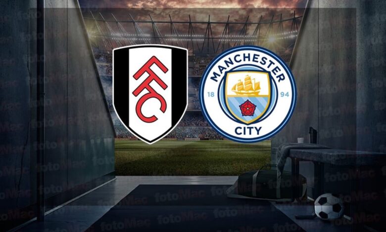 Fulham-Manchester City maçı ne zaman? Saat kaçta ve hangi kanalda canlı yayınlanacak? | İngiltere Premier Lig 11 Fulham-Manchester City maçı ne zaman? Saat kaçta ve hangi kanalda canlı yayınlanacak? | İngiltere Premier Lig- Futbol