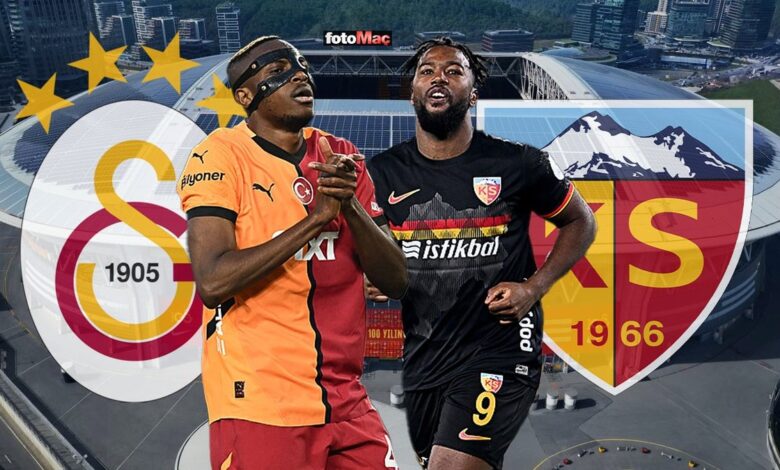 Galatasaray-Bellona Kayserispor | CANLI (Trendyol Süper Lig) 24 Galatasaray-Bellona Kayserispor | CANLI (Trendyol Süper Lig)- Futbol