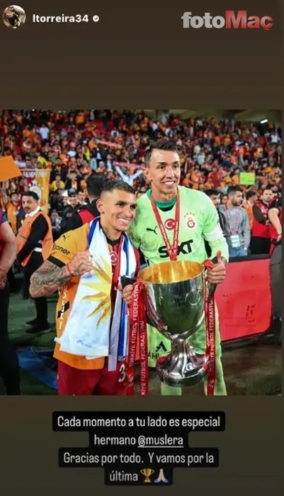 GALATASARAY HABERİ - Icardi'den Muslera’ya dikkat çeken mesaj: “Bir yıl daha!”- Futbol